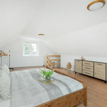 Beautiful House With A Garden For 6 People In By Renters Budzistowo